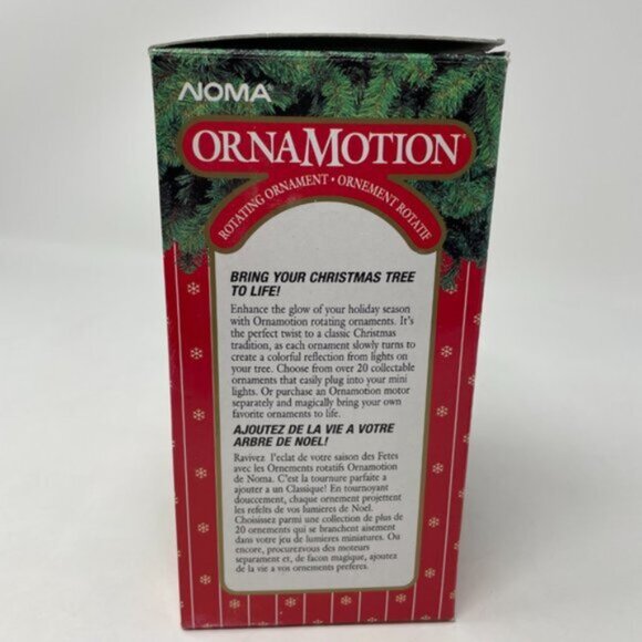 NOMA Ornamotion “Dear Santa” Holiday Christmas Rotating Ornament Vintage - Picture 10 of 13